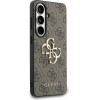 Guess Etui 4G Big Metal Logo do Samsung Galaxy S26 brazowy - (GUHCS26S4GMGBR)