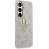 Guess Etui 4G Big Metal Logo do Samsung Galaxy S26 Plus rozowy - (GUHCS26M4GMGPI)