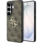 Guess Etui 4G Big Metal Logo do Samsung Galaxy S26 Ultra brazowy - (GUHCS26L4GMGBR)