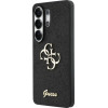 Guess Etui Fixed Glitter Big 4G Metal Logo do Samsung Galaxy S26 Ultra czarny - (GUHCS26LHG4SGK)