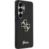 Guess Etui Fixed Glitter Big 4G Metal Logo do Samsung Galaxy S26 Ultra czarny - (GUHCS26LHG4SGK)
