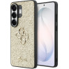 Guess Etui Fixed Glitter Big 4G Metal Logo do Samsung Galaxy S26 Ultra zloty - (GUHCS26LHG4SGD)