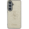 Guess Etui Fixed Glitter Big 4G Metal Logo do Samsung Galaxy S26 zloty - (GUHCS26SHG4SGD)