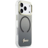 Guess Etui IML Gradient Script Metal MagSafe do iPhone 17 Pro czarny - (GUHMP17L5HTGMCSK)