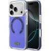Lacoste Shockproof Transparent Frosted MagSafe Case for iPhone 17 Pro marine - (LCHMP17LUGCOV)
