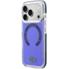 Lacoste Shockproof Transparent Frosted MagSafe Case for iPhone 17 Pro Max marine - (LCHMP17XUGCOV)