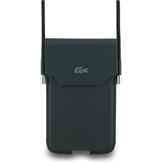 Lacoste Torebka Universal Sleeve Crossbody Petit Pique Metal Logo XL sinople - (LCPSP17XPLAE)