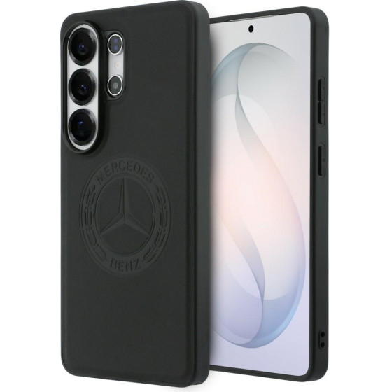 Mercedes Case Vintage Logo MagSafe for Samsung Galaxy S26 Ultra black - (MEHMS26L25RICVLK)