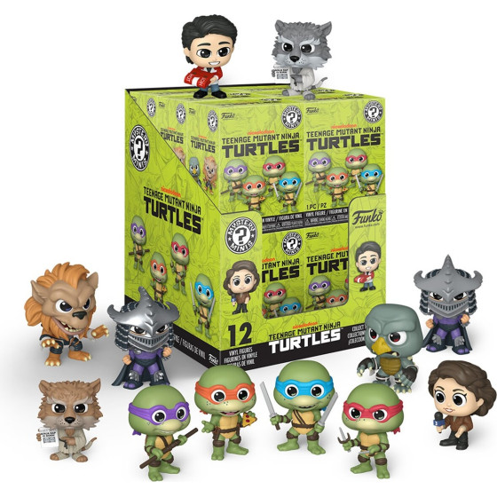 Funko Mystery Minis: The Teenage Mutant Ninja Turtles (Blind Box/Random) Vinyl Figures
