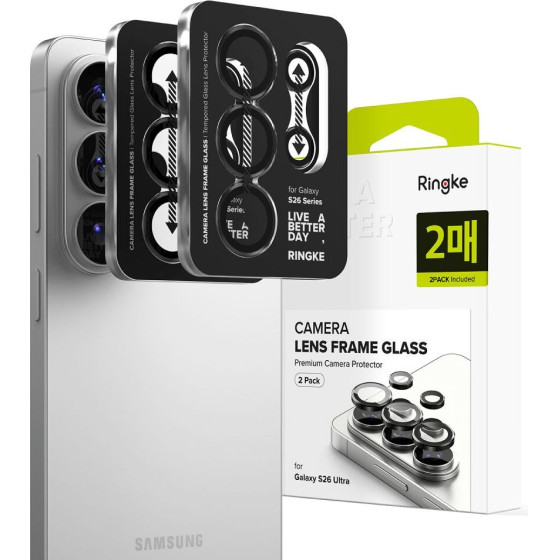 Ringke Oslona Aparatu Camera Frame Protector 2-Pack Galaxy S26 Ultra BLACK