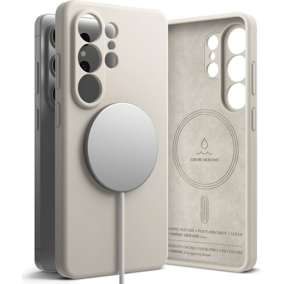 Ringke Silicone Magnetic Magsafe Galaxy S26 Ultra STONE