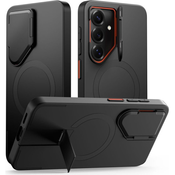 Tech-Protect Kevlar Aura Magsafe Galaxy S26 BLACK/ORANGE