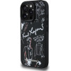 Karl Lagerfeld Grained Pattern & Logo Magsafe Case For Iphone 16 Pro Max - Black - (KF002892-0)