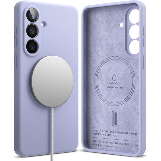 Ringke - Silicone Magsafe - Samsung Galaxy S26 Plus - Lavender