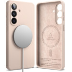 Ringke - Silicone Magsafe - Samsung Galaxy S26 Plus - Pink Sand