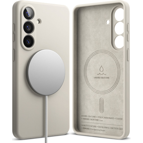 Ringke - Silicone Magsafe - Samsung Galaxy S26 Plus - Stone