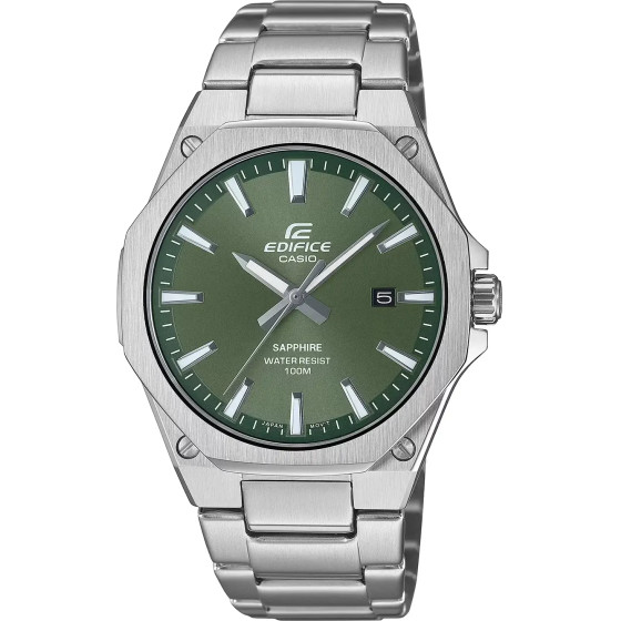 Casio EFR-S108D-3A Edifice Classic Sapphire Men's Watch + Box - (EFR-S108D-3AVUEF)