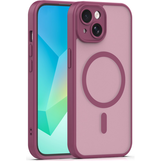 TFO Mag Matt Case For Iphone 13 6,1'' maroon