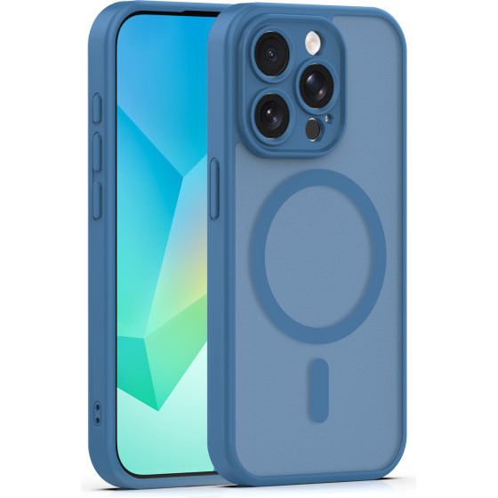 TFO Mag Matt Case For Iphone 14 Pro 6,1'' Dark blue