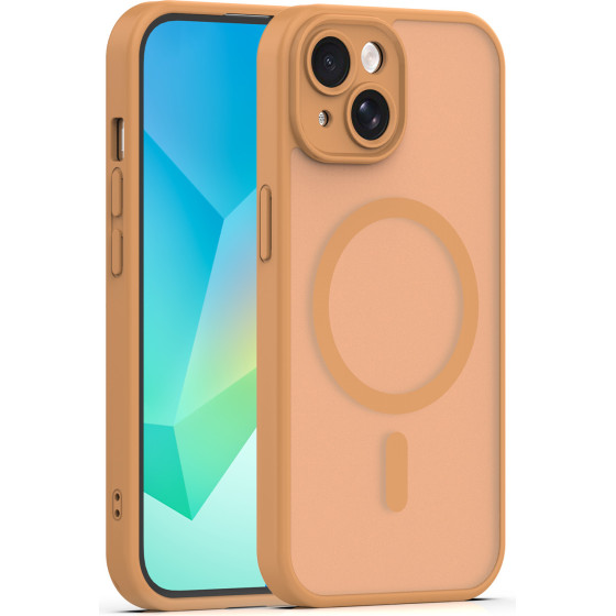 TFO Mag Matt Case For Iphone 15 6,1'' brown