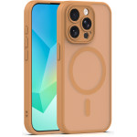 TFO Mag Matt Case For Iphone 15 Pro 6,1'' brown