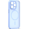 TFO Mag Matt Case For Iphone 15 Pro 6,1'' Light blue