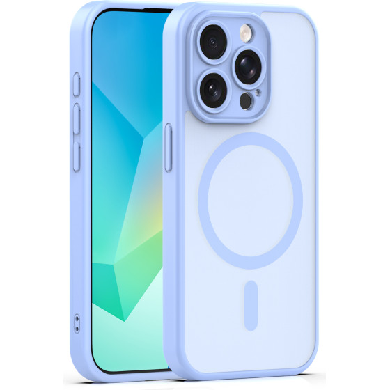 TFO Mag Matt Case For Iphone 15 Pro 6,1'' Light blue