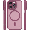 TFO Mag Matt Case For Iphone 15 Pro 6,1'' maroon