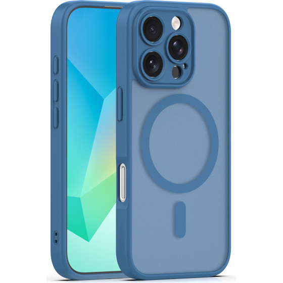 TFO Mag Matt Case For Iphone 16 Pro 6,3'' Dark blue