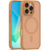 TFO Mag Matt Case For Iphone 16 Pro Max 6,9'' brown