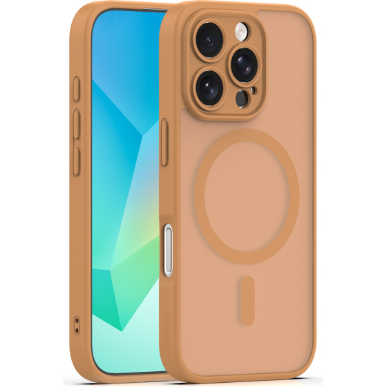 TFO Mag Matt Case For Iphone 16 Pro Max 6,9'' brown