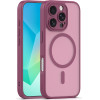 TFO Mag Matt Case For Iphone 16 Pro Max 6,9'' maroon