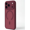 TFO Mag Matt Case For Iphone 17 6,3'' maroon