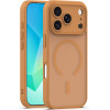 TFO Mag Matt Case For Iphone 17 Pro 6,3'' brown
