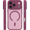 TFO Mag Matt Case For Iphone 17 Pro 6,3'' maroon
