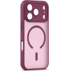 TFO Mag Matt Case For Iphone 17 Pro 6,3'' maroon