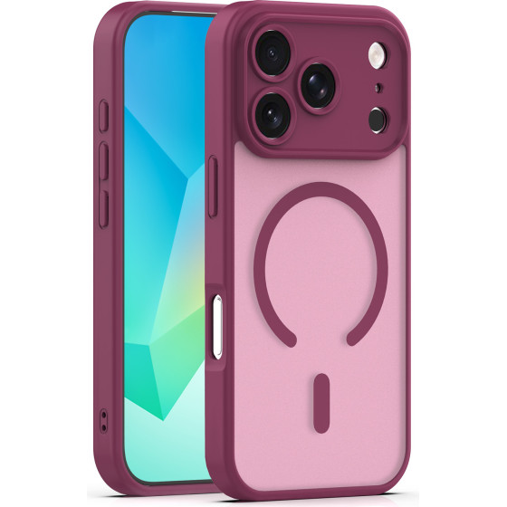 TFO Mag Matt Case For Iphone 17 Pro 6,3'' maroon