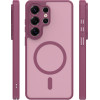 TFO Mag Matt Case For Samsung S25 Ultra maroon