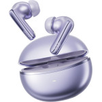 QCY Melobuds N70i Anc Purple - 56db Anc Tws Hi-Res Earbuds Ldac Bt 6.0 IPX5 Wireless Charge 50h - (QCY-HT18 Lite Purple)
