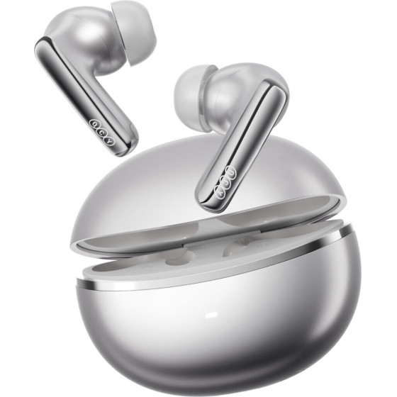 QCY Melobuds N70i Anc Titanium - 56db Anc Tws Hi-Res Earbuds Ldac Bt 6.0 IPX5 Wireless Charge 50h - (QCY-HT18 Lite Titan)