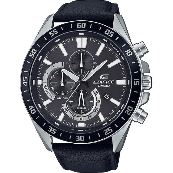 Casio Edifice 48mm EFV-620L-1A + Box - (EFV-620L-1AVUEF)