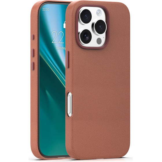 Etteri Elegant Mag case for iPhone 16 Pro 6,3'' brown
