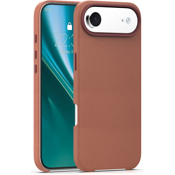 Etteri Elegant Mag case for iPhone 17 Air 6,6'' brown