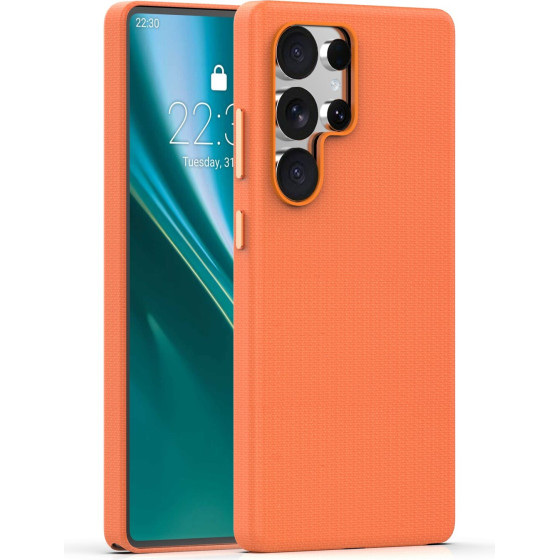 Etteri Elegant Mag case for Samsung S25 Ultra orange