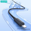 USAMS ������� Lightning �� USB US-SJ694, 2.4A, 480Mbps, 2m, ����� - (SJ694USB01)