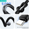 USAMS ������� USB-C �� USB US-SJ693, 3A, 480Mbps, 2m, ����� - (SJ693USB01)