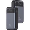 USAMS power bank CD221 �� �����, 2x ����� ������, 10000mAh, PPS 33W, ���� - (10KCD22101)