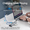 Orico Docking Station Type-C - HDMI x 1, VGA x 1, USB3.0 x 3, USB-C PD100W x 1, LAN x 1 (1Gbps), SD/TF - (PW11-9P-GY-EP)
