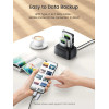 Orico Storage - HDD/SSD Dock - 2 BAY Offline Clone 2.5/3.5 USB-C/USB-A - DD28C3-C - (DD28C3-C-EU-BK-BP)