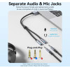 Vention USB Sound card 2-Port 0.25M Gray - (CVHHC)